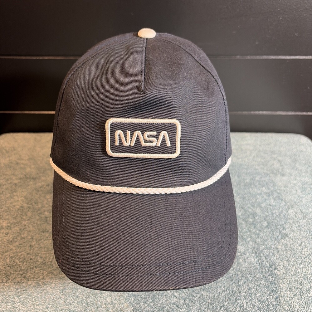 American Needle NASA Strap Back Hats Cap Embroidered Patch